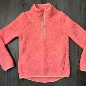 DSG DICK'S SPORTING GOODS GIRLS LONG SLEEVE QUARTER ZIPPER PULLOVER SHIRT